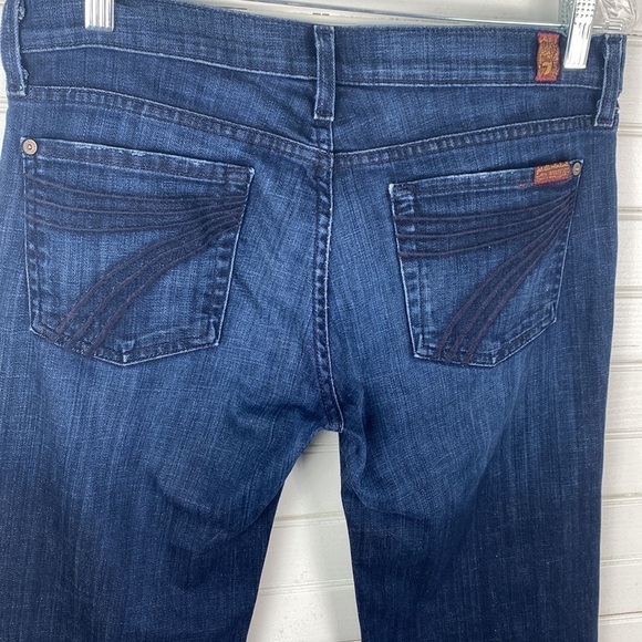 7 For All Mankind Dojo Capri Jeans Size 29 - Picture 5 of 6